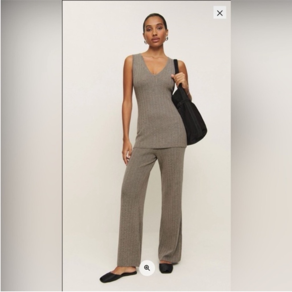 Reformation Novah Regenerative Merino Sweater Set